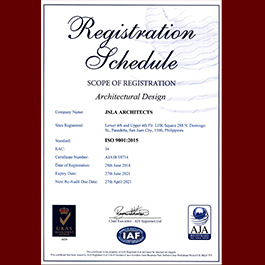 ISO 9001:2015 Registration